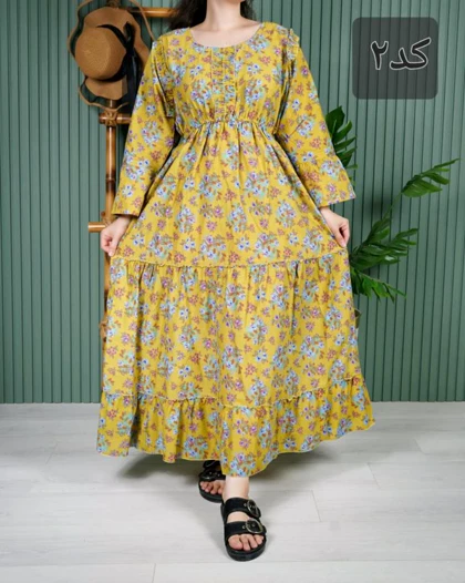 پیراهن زنانه عروسکی هندی تاج محل U7717