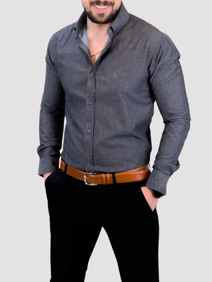 پیراهن03029 POLO خاکستری