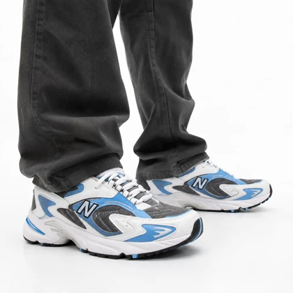کفش کتانی بزرگ پا مدل نیوبالانس 725 طوسی آبی New Balance