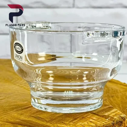 کاسه سوپ خوری شیشه ای تک نفره لیمون