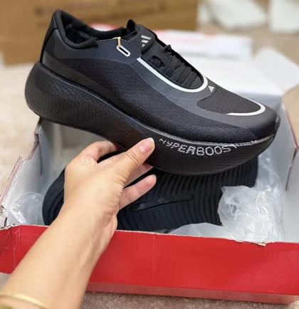 کتانی ویتنامی آدیداس هایپر بوست مشکی طوسی Adidas Hyperboost EDGE