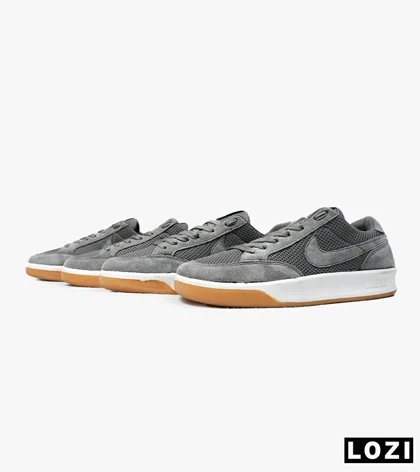 کفش کتانی مردانه طوسی NIKE SB