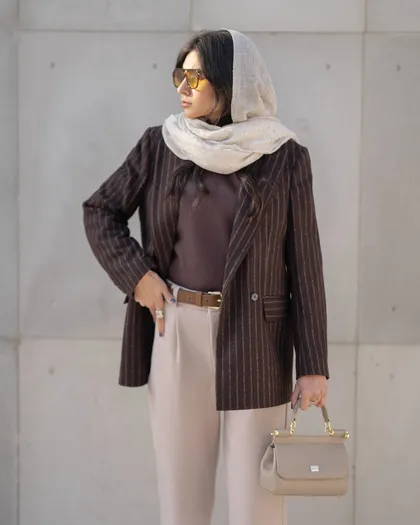 کت راه‌راه فوتر