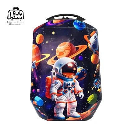 کوله‌پشتی مدرسه هارد کیس Marinox Marvel کد 1050 طرح فضانورد Astronaut