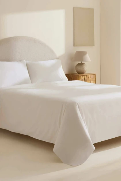 سرویس روتختی دو نفره Karaca Home مدل Calisse پنبه - سفید