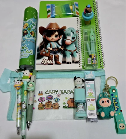 ست لوازم التحریر پک لوازم تحریر پسرانه دخترانه