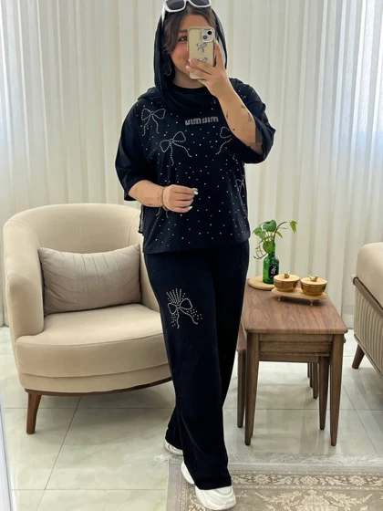 ست زنانه و دخترانه اسپرت دخترانه 429