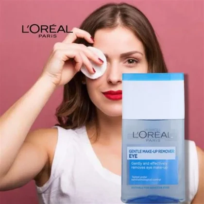 پاک‌کننده آرایش چشم دو فاز لورآل حجم 125 میلی‌لیتر