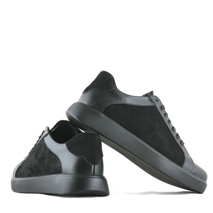 کفش روزمره مردانه چرم مدل آرسن کد 555-ESH