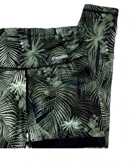 لگ ورزشی زنانه طرح جنگل سبز برند استرانگر سوئد اورجینال