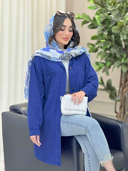 مانتو دو جیب ندا