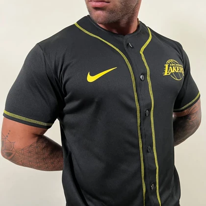 تیشرت ورزشی لیکرز سوزنی کد 1210