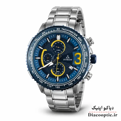 ساعت مچی مردانه برند فیترون سه موتور مدل Do1233 استیل