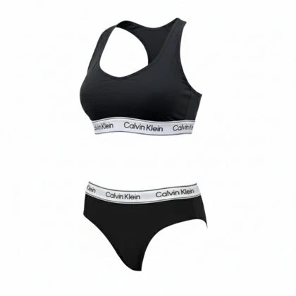 ست شورت و نیم‌تنه زنانه مدل قهرمانی مرلین کلوین کلین