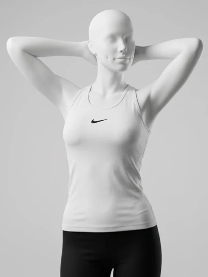 تاپ ورزشی زنانه فلامنت پشت بندی مینیمال نایکی Nike