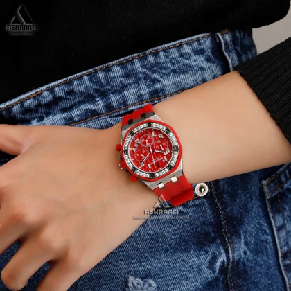 ساعت زنانه‌ای پی قرمز Audemars Piguet 79953-RS
