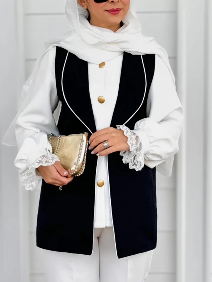 وست زنانه مدل رویال(پیردپل)ارسال فوری