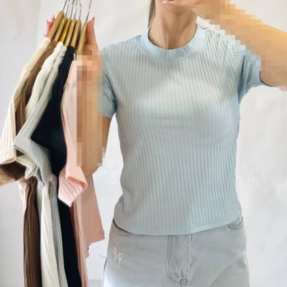 تیشرت کرکره ای فیت