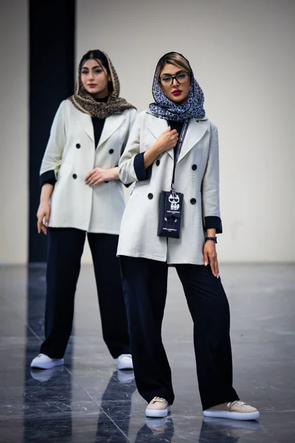 مانتو شلوار ترکیبی کرسپو