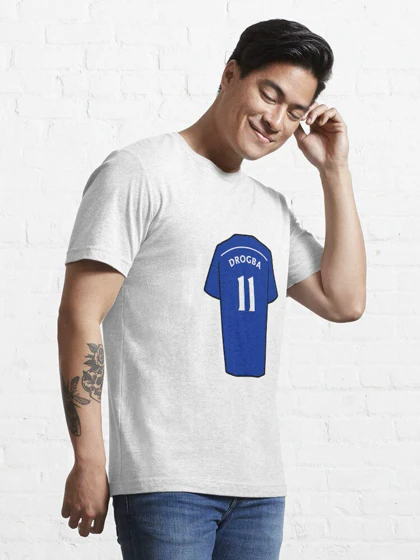 تیشرت ورزشی چلسی | تیشرت Chelsea F.C طرح Drogba 2014/15 Jersey کد 147321