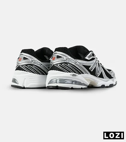 کفش کتانی مردانه و زنانه طوسی مشکی New Balance 860 V.02 مدل 7801