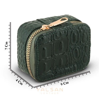 کیف جواهرات چرم یلسان مدل آسا کد 146-GAN