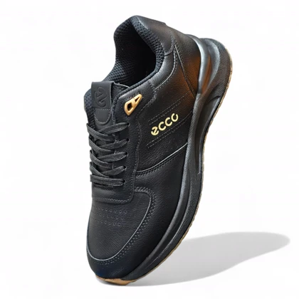 کفش چرمی مردانه اکو رنگ مشکی