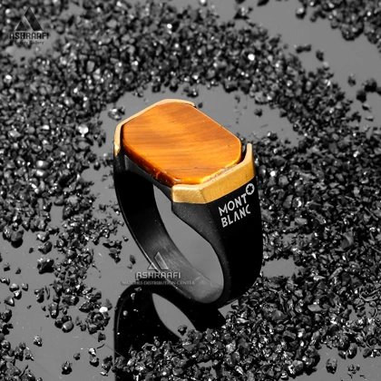 انگشتر مردانه مون بلان Mont Blanc Ring GK03