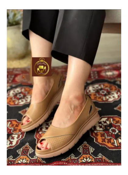 صندل طبی زنانه جلو باز کاملیا