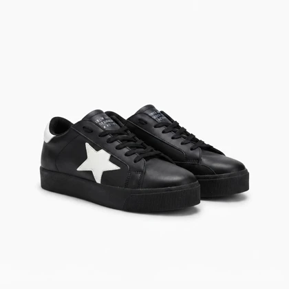 کفش کتانی ونس مدل Golden Goose مشکی کد 295815