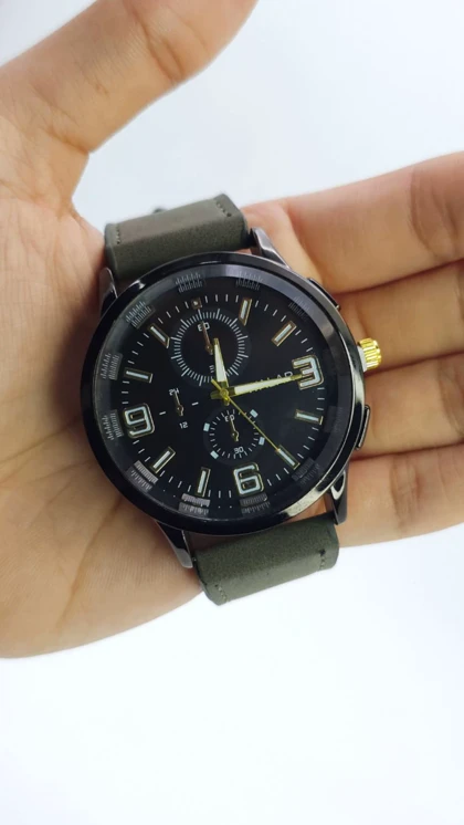 ساعت مچی مردانه والار Walar WG0239 با موتور کوارتز و سبک 3موتوره