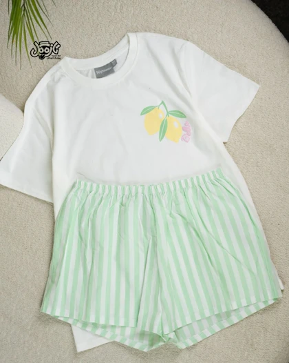 ست تیشرت شلوارک Nightwear