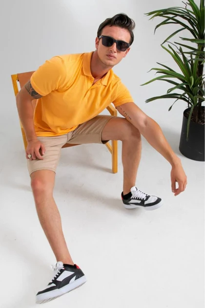 تیشرت یقه پولو مردانه hlt-jeans