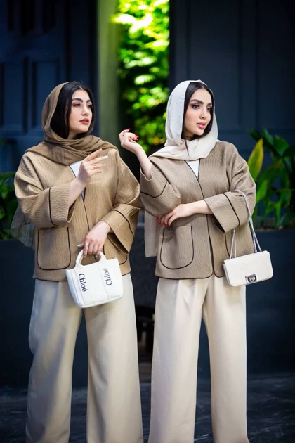 کت ژاکارد مغزی دوزی