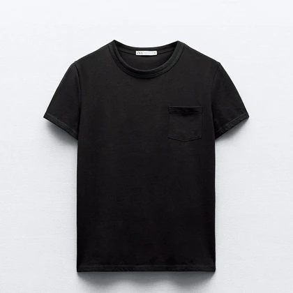 تیشرت جیب‌دار ZARA 689