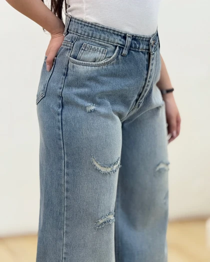 شلوار جین فلر بگ 9275