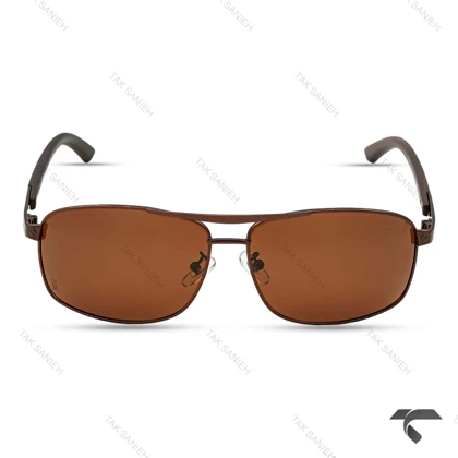 عینک آفتابی کارتیه P1026-3 مردانه پولاریزه قهوه ای Cartier-9982-G