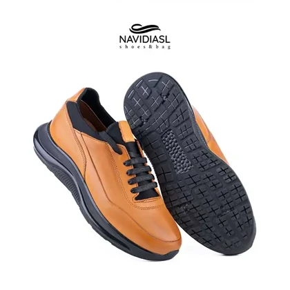 کفش مردانه اسپرت طبی چرم کد 6003002