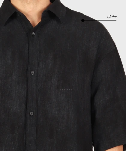 پیراهن باکسی مردانه آستین کوتاه 2683