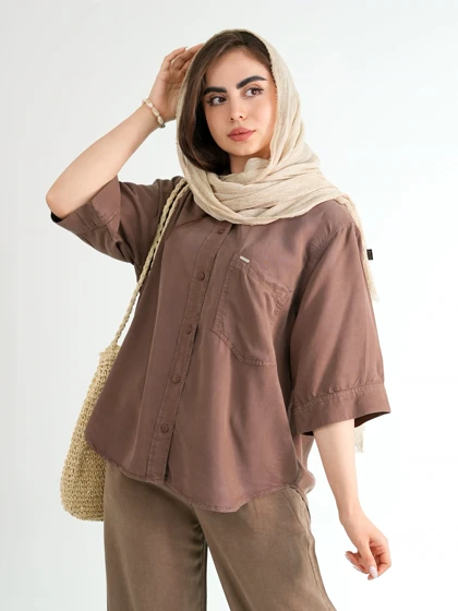 شومیز زنانه اطلس