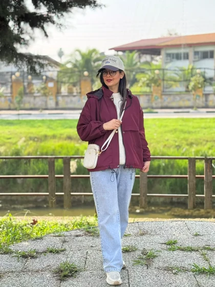 بارانی کلاهدار آستردار ناز