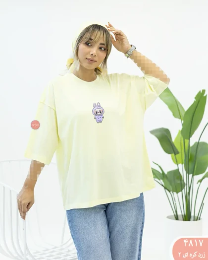 تیشرت باکسی لبوبو 4817