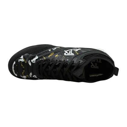 کفش فوتبال چمن مصنوعی TURF مشکی کد 25072