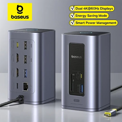 پاور استیشن 100 وات باسئوس Baseus مدل OH198