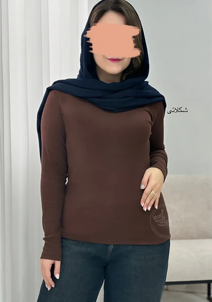 بلوز کبریتی شکلاتی