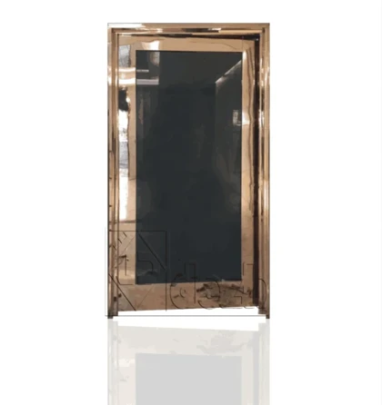 درب روکش استیل سری اکونومی تک لنگه مدل DS-502W