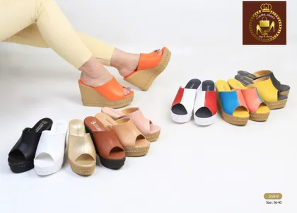 صندل و روفرشی تمام طبی لژدار زنانه 559-9