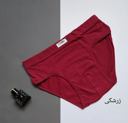 شورت تک مردانه نخ پنبه اسلیپ ساده رنگی برند زارع