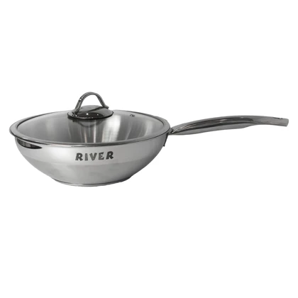 تابه ووک استیل ریور سایز 28 کد 3306