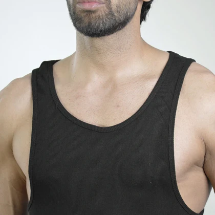 رکابی تنک تاپ کبریتی مردانه نایک مدل HS-1398 مشکی
